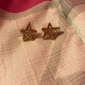 Kate Spade Gold Star Earrings